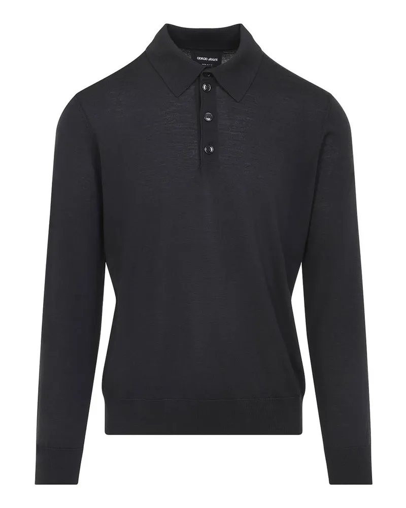 Giorgio Armani Rundhalspullover - Grau Grau