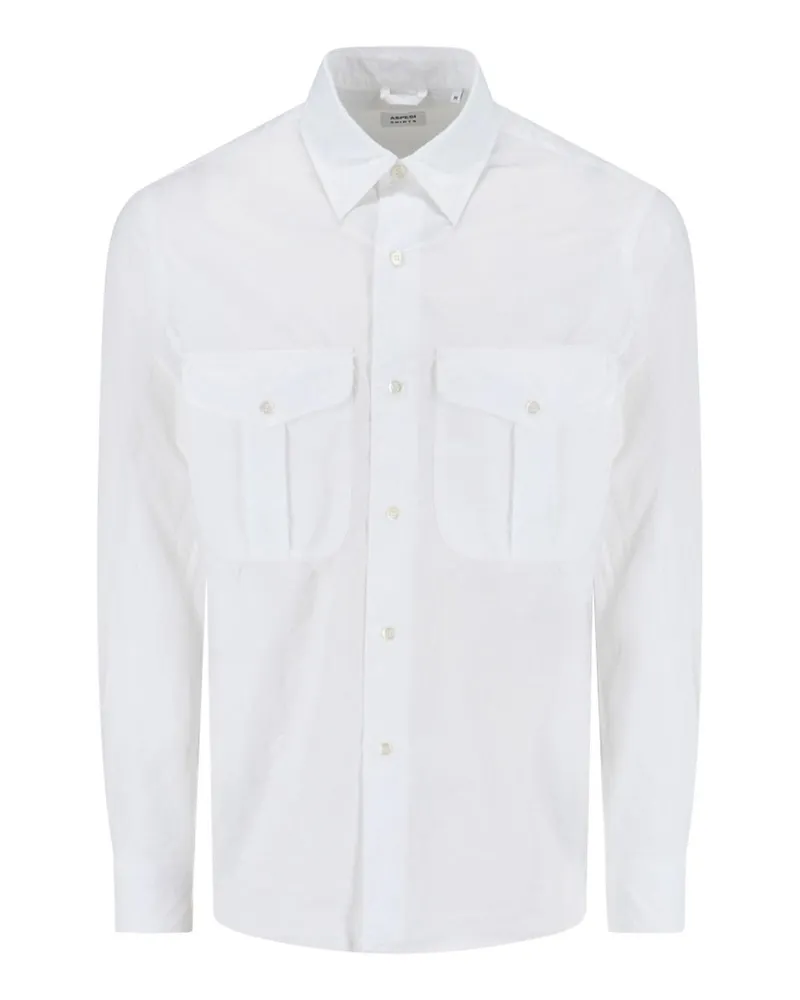ASPESI Hemd - Weiß Weiß