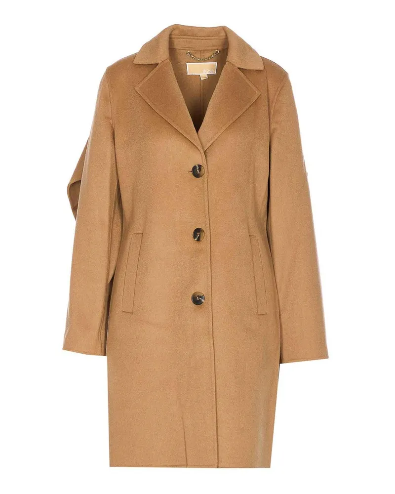Michael Kors Kurzer Mantel - Beige Beige