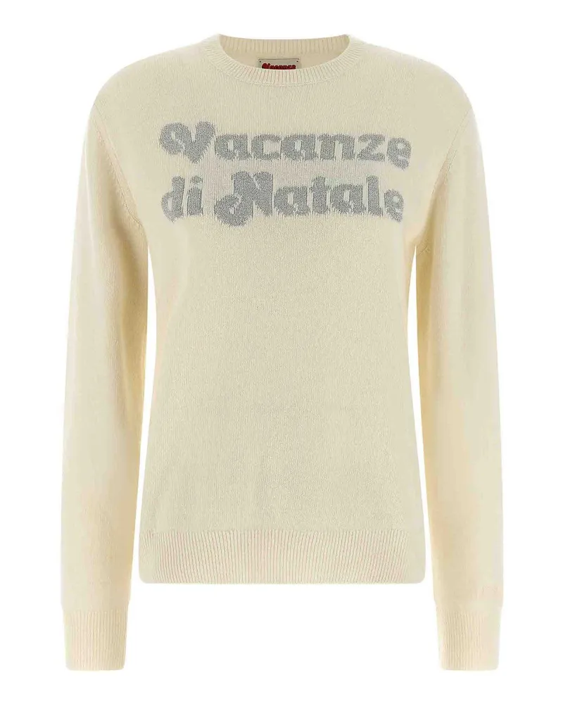 MC2 Saint Barth Rundhalspullover - Weiß Weiß