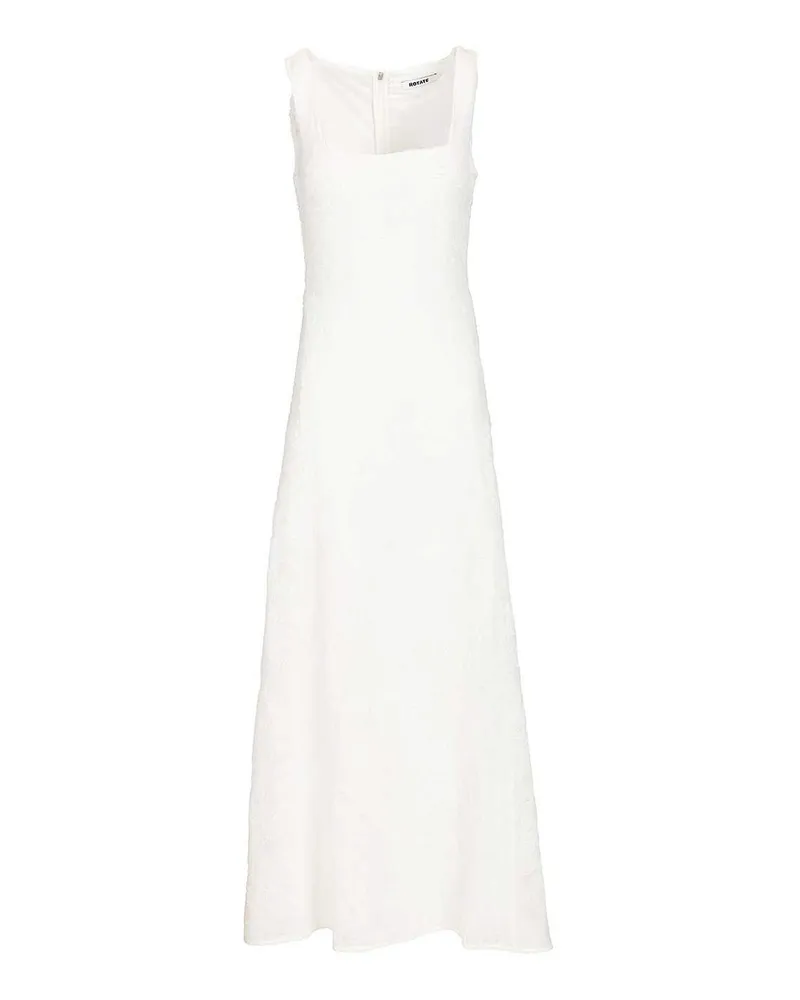 ROTATE Birger Christensen Maxikleid - Weiß Weiß