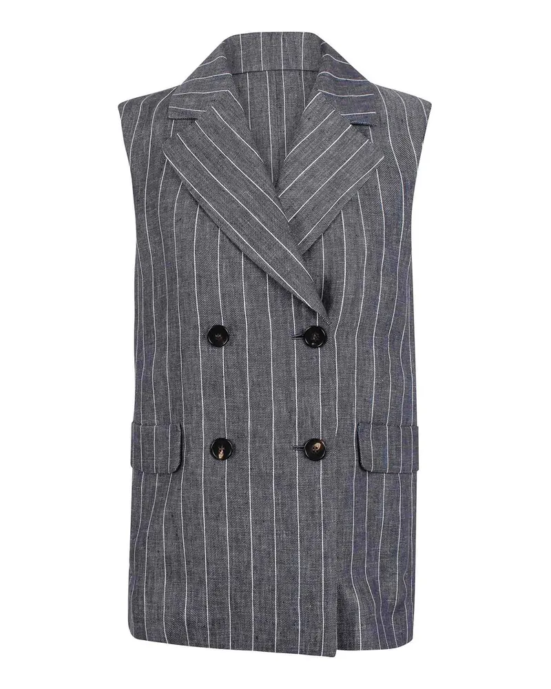 Max Mara Weste - Blau Blau