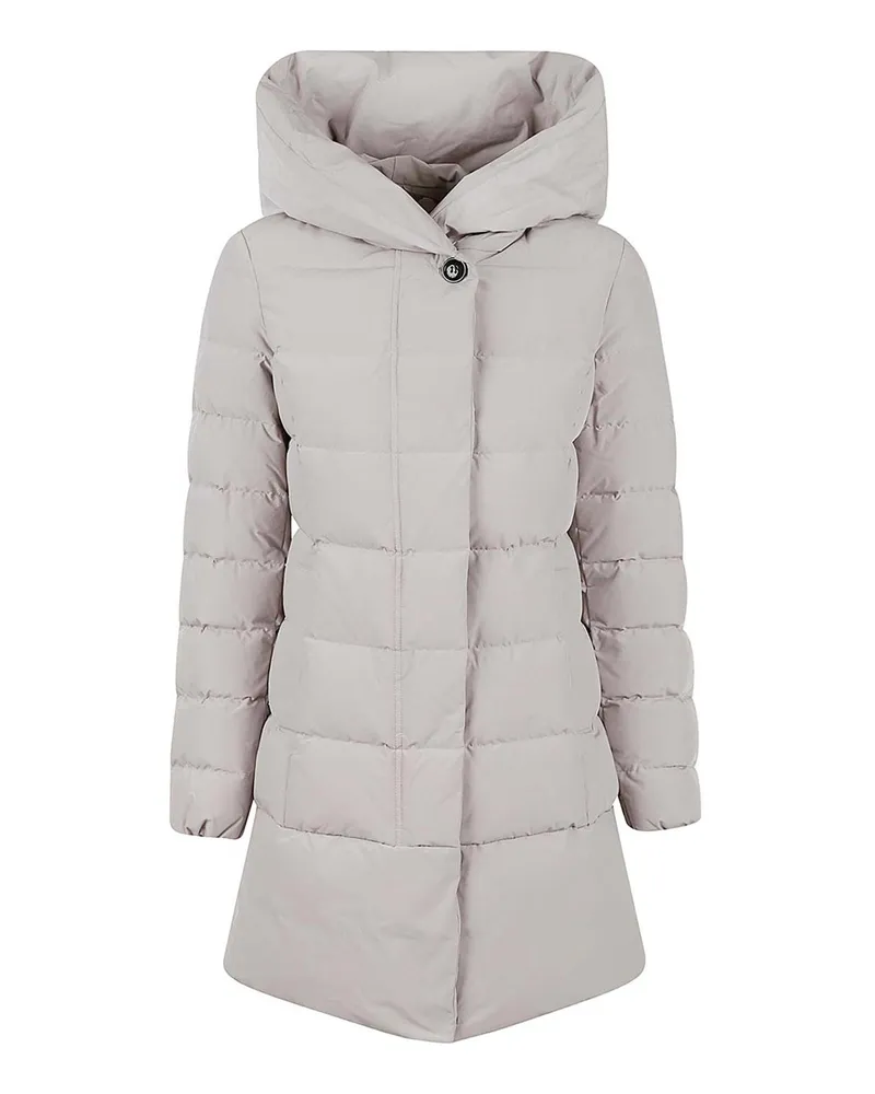 Woolrich Knielanger Mantel - Beige Beige