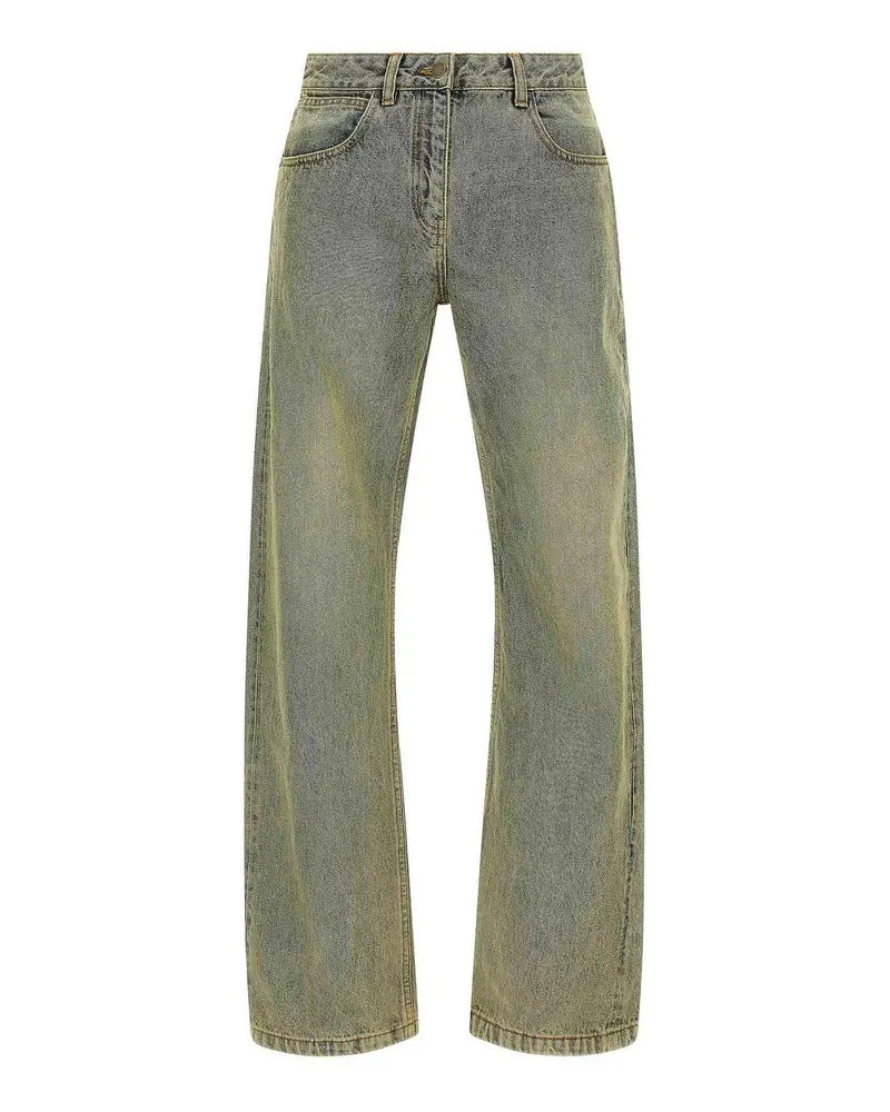 Entire Studios Straight Leg Jeans - Gelb Gelb