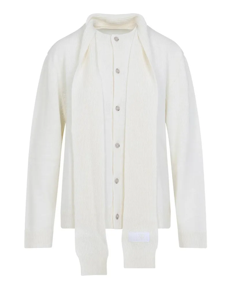 Maison Margiela Cardigan - Creme Creme