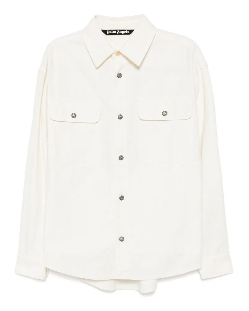 Palm Angels Casualjacke - Beige Beige