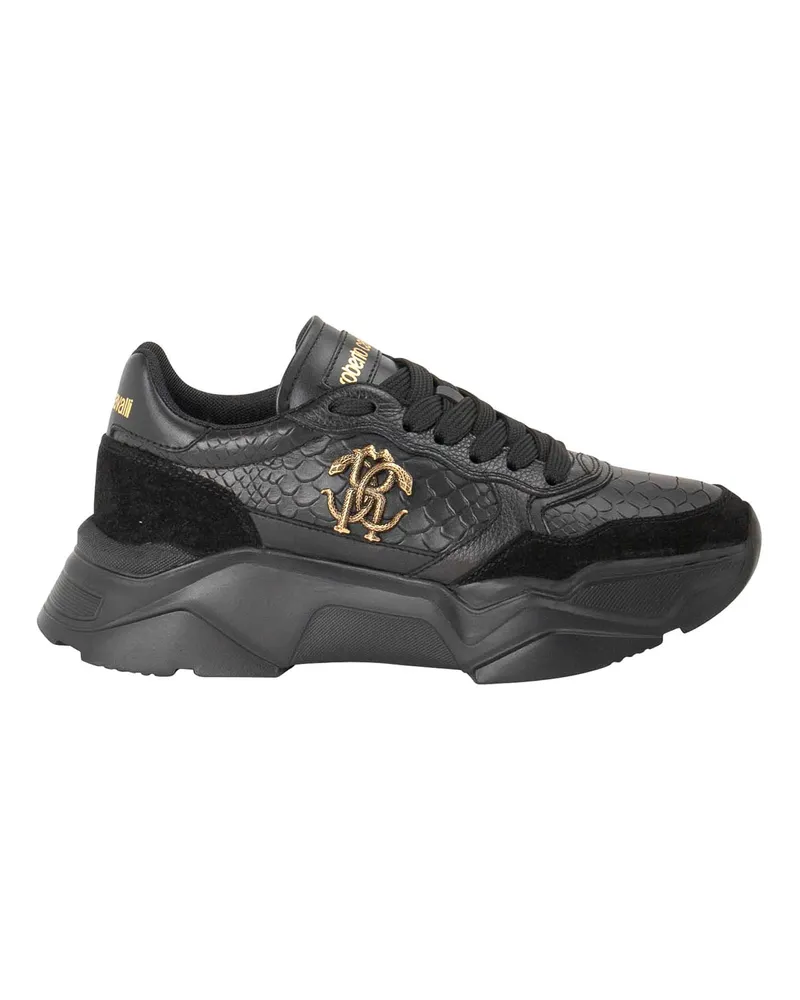 Roberto Cavalli Sneaker - Schwarz Schwarz