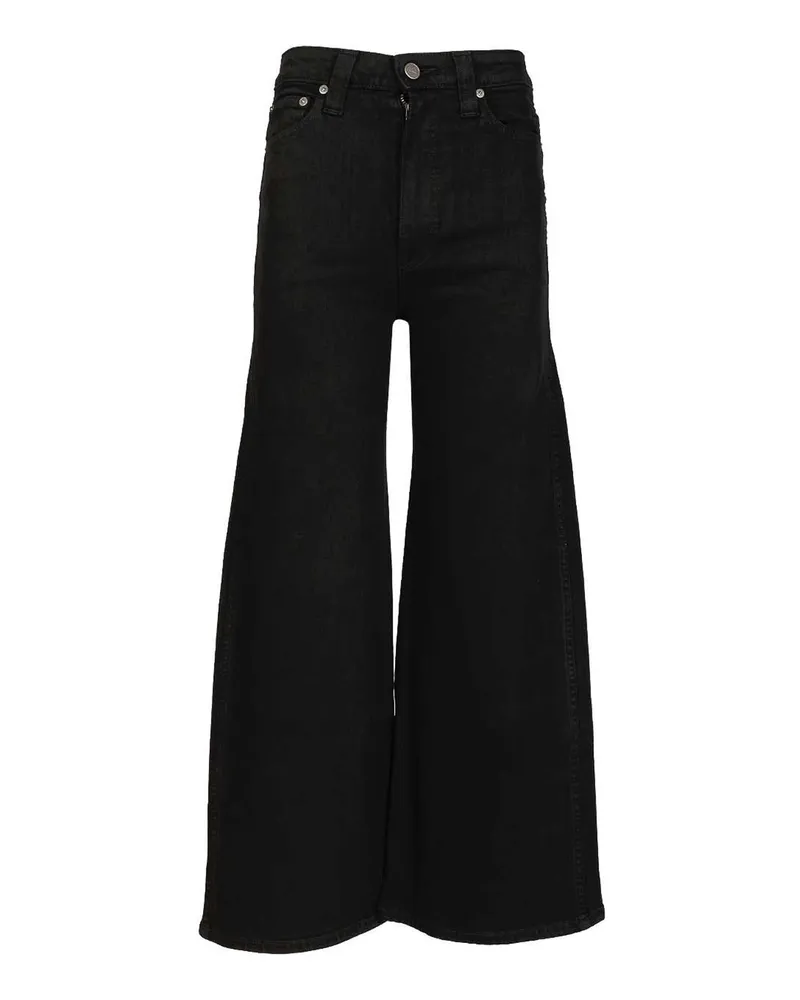 KHAITE Straight Leg Jeans - Schwarz Schwarz