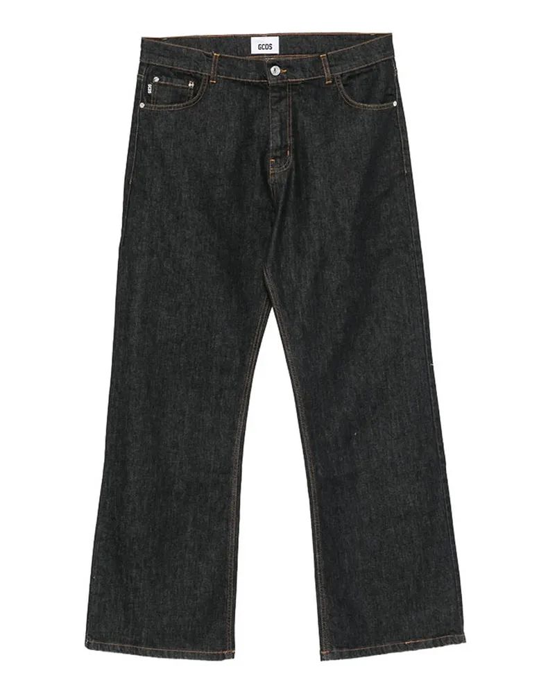 GCDS Straight Leg Jeans - Schwarz Schwarz