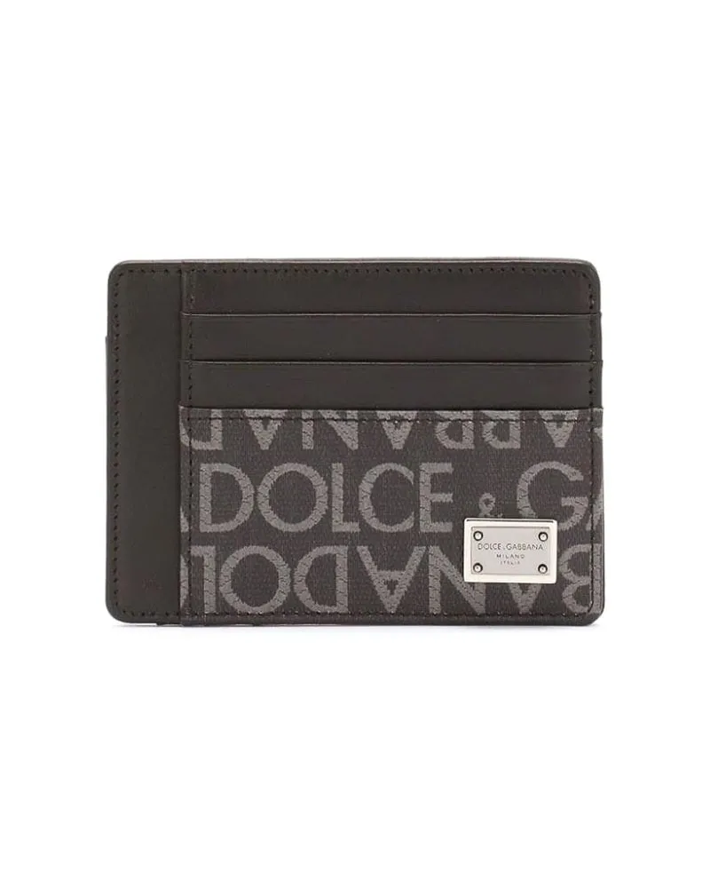 Dolce & Gabbana Portemonnaie - Schwarz Schwarz