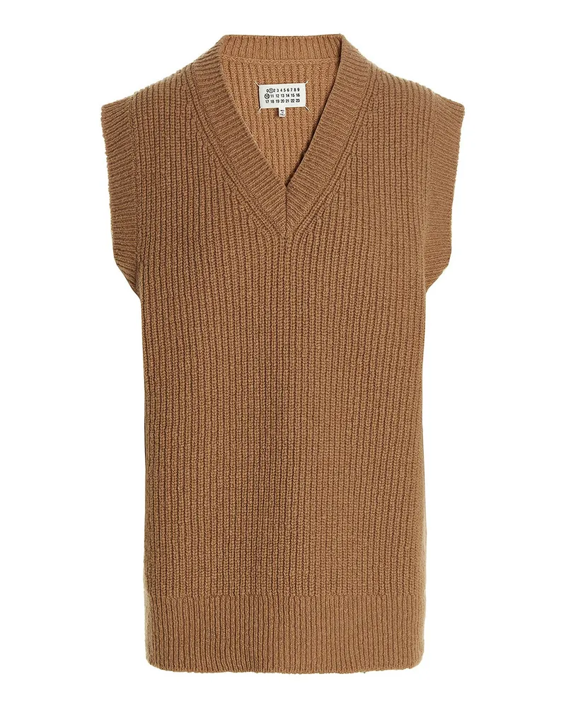 Maison Margiela Weste - Beige Beige