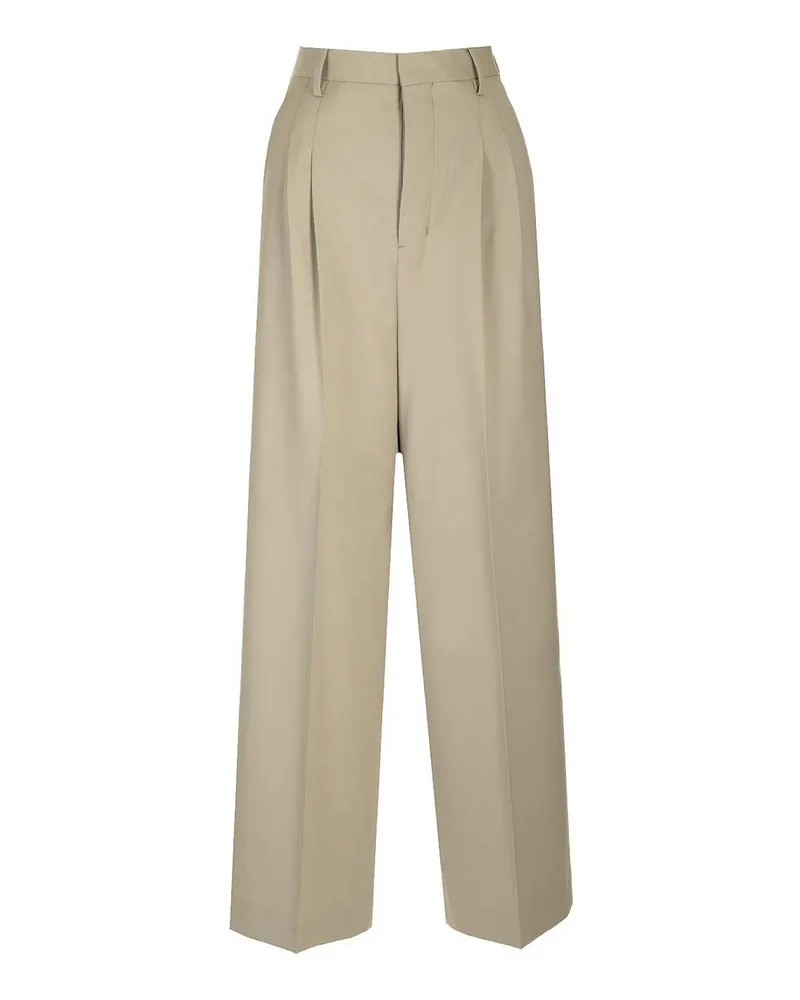 AMI Paris Casual Hose - Beige Beige