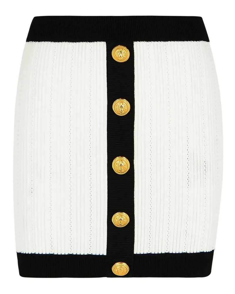 Balmain Midirock - Weiß Weiß
