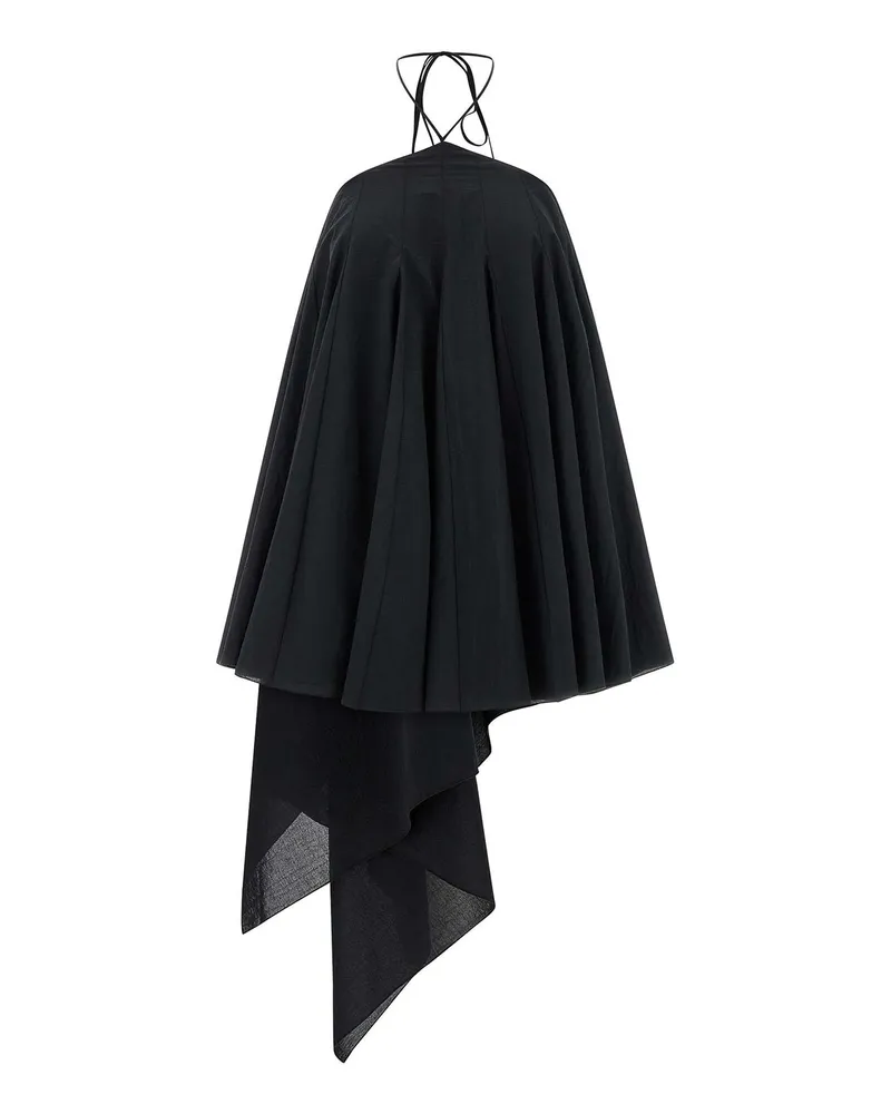 Jacquemus Knielanges Kleid - Schwarz Schwarz