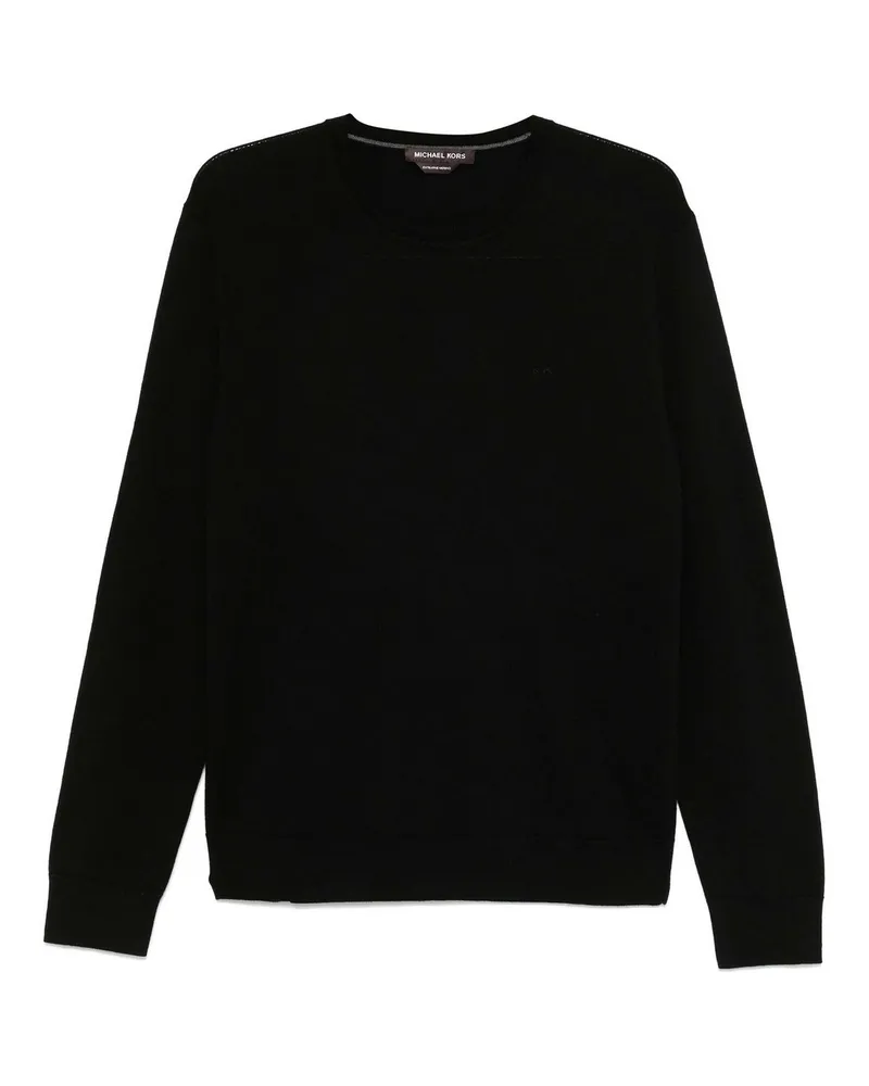 Michael Kors U-Boot-Pullover - Schwarz Schwarz