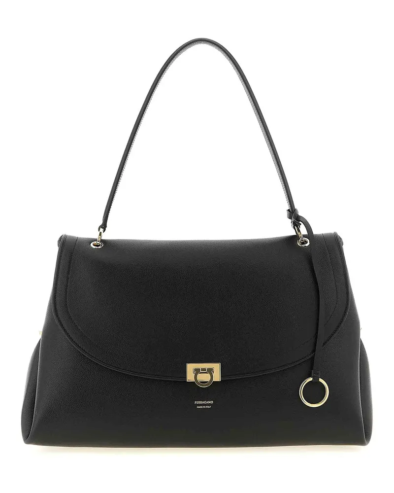 Ferragamo Schultertasche - Schwarz Schwarz