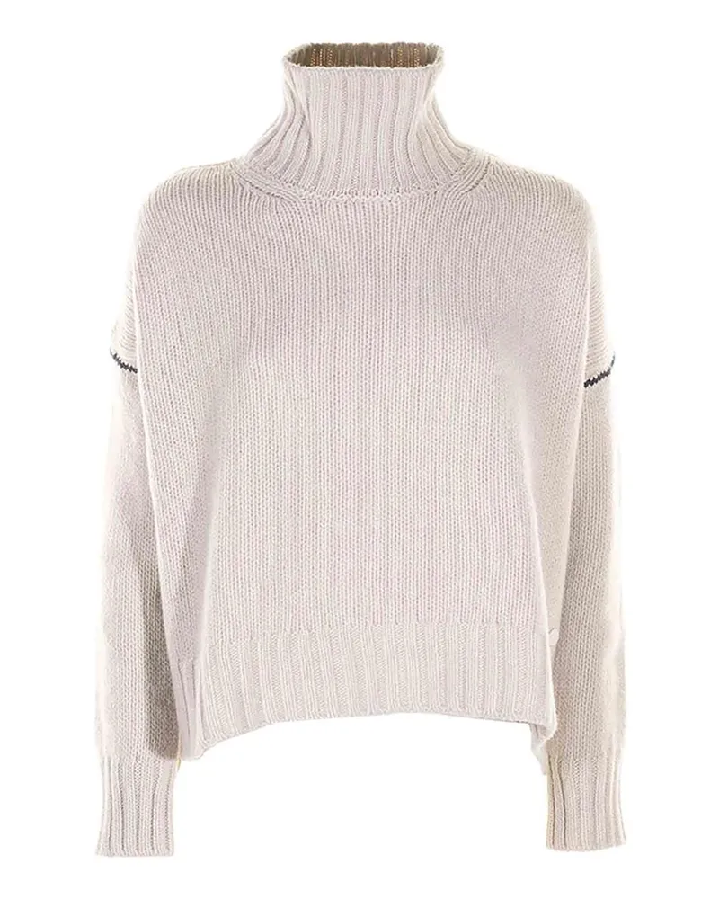 Woolrich Rollkragenpullover - Creme Creme