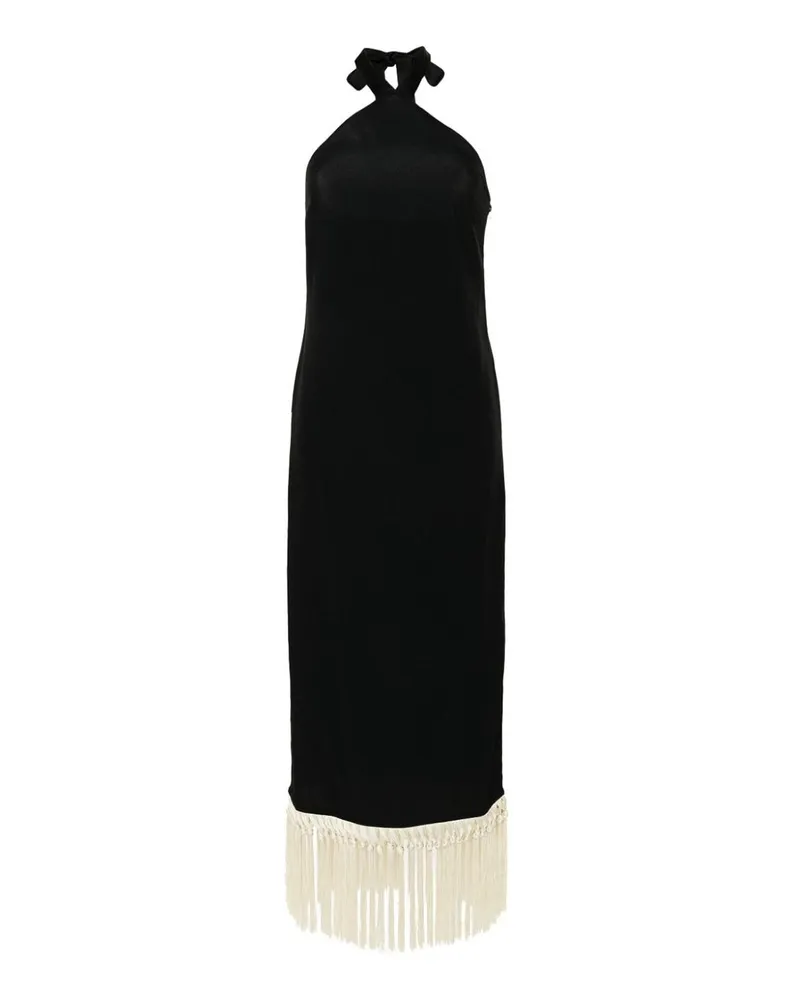 Taller Marmo Maxikleid - Schwarz Schwarz