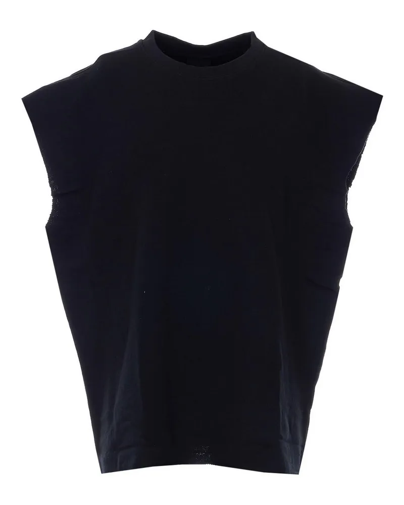 THOM KROM Top - Schwarz Schwarz