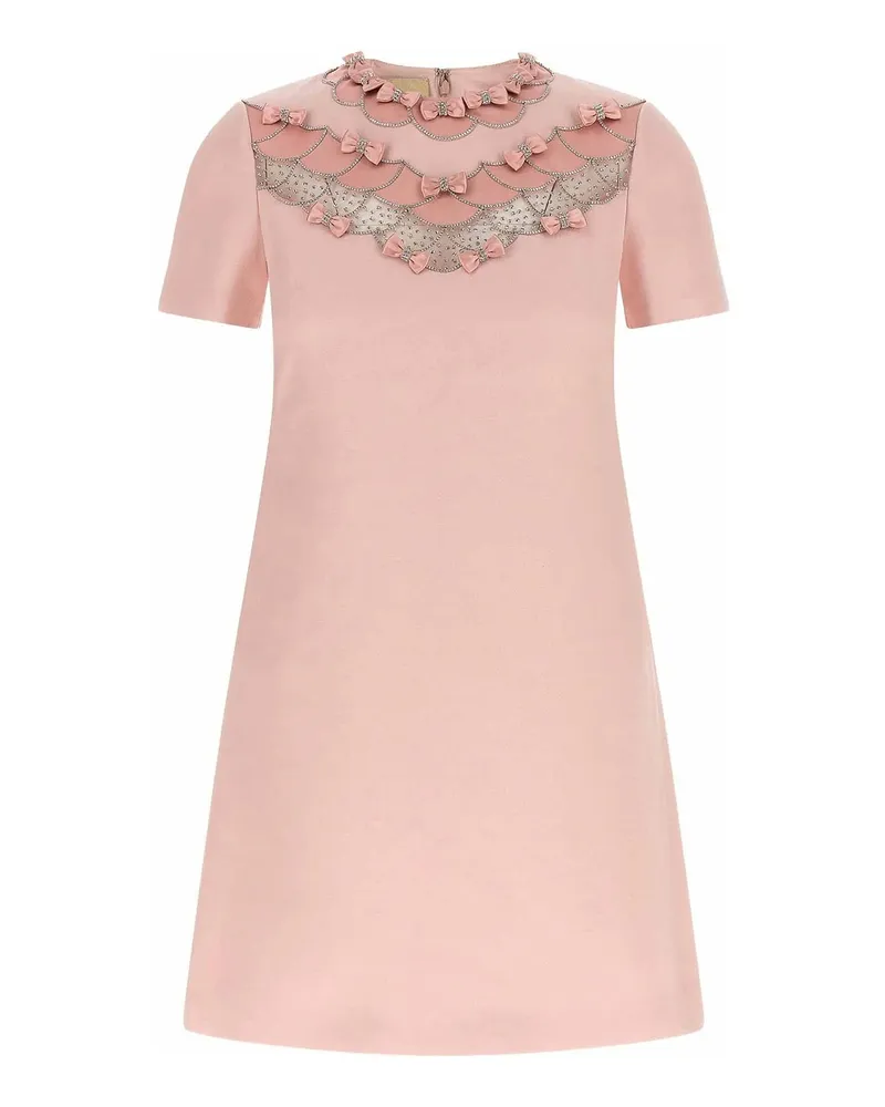 Valentino Garavani Kurzes Kleid - Rosa Rosa
