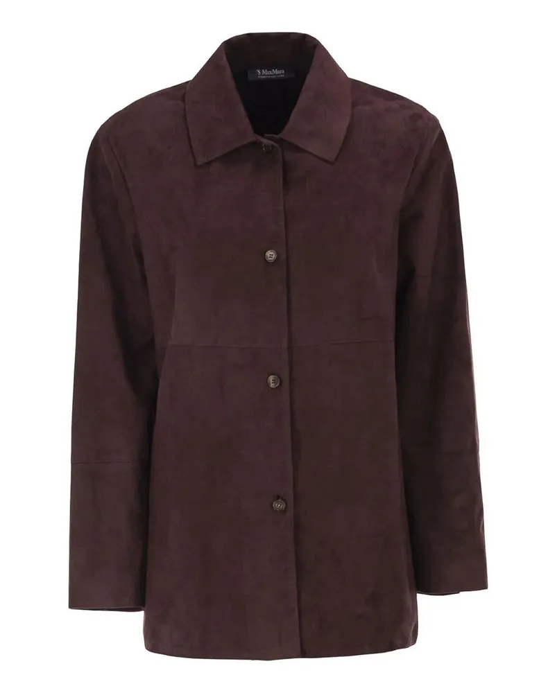 Max Mara Lederjacke - Nude Nude