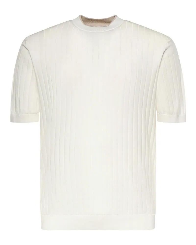 Eleventy T-Shirt - Weiß Weiß
