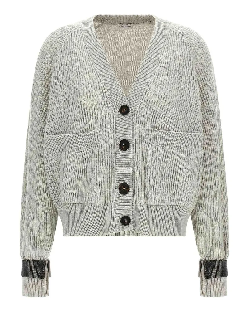 Brunello Cucinelli Cardigan - Grau Grau