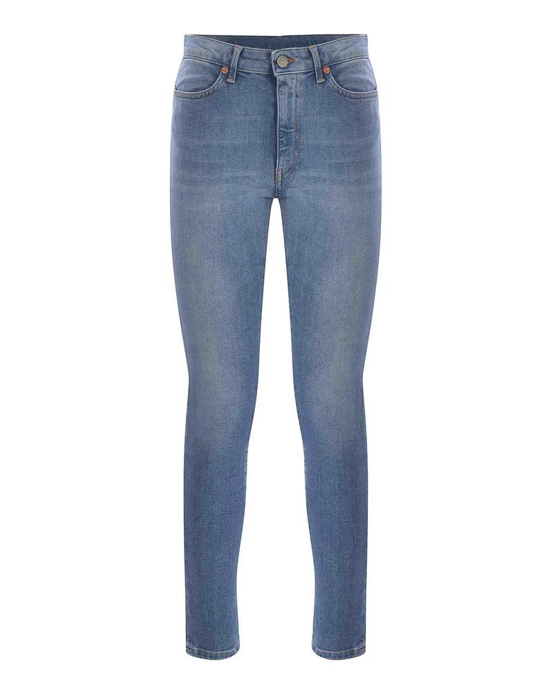 Dondup Straight Leg Jeans - Denim Denim