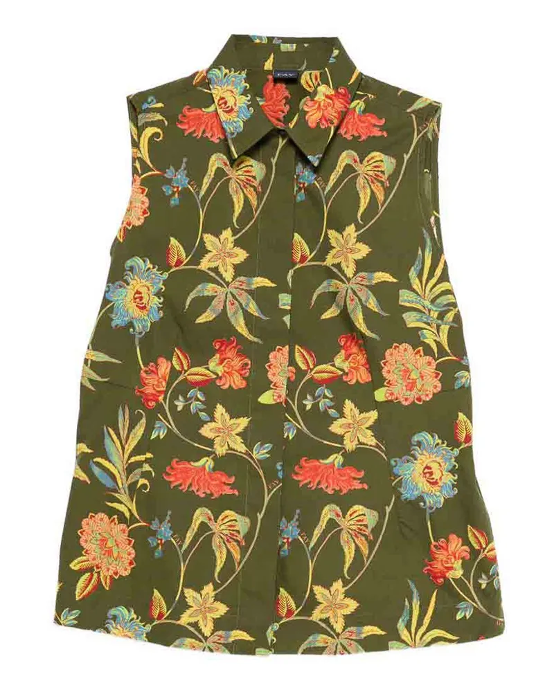 Fay Hemd - Grün Grün