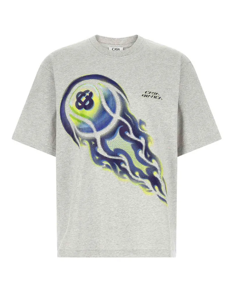 Casablanca Paris T-Shirt - Grau Grau