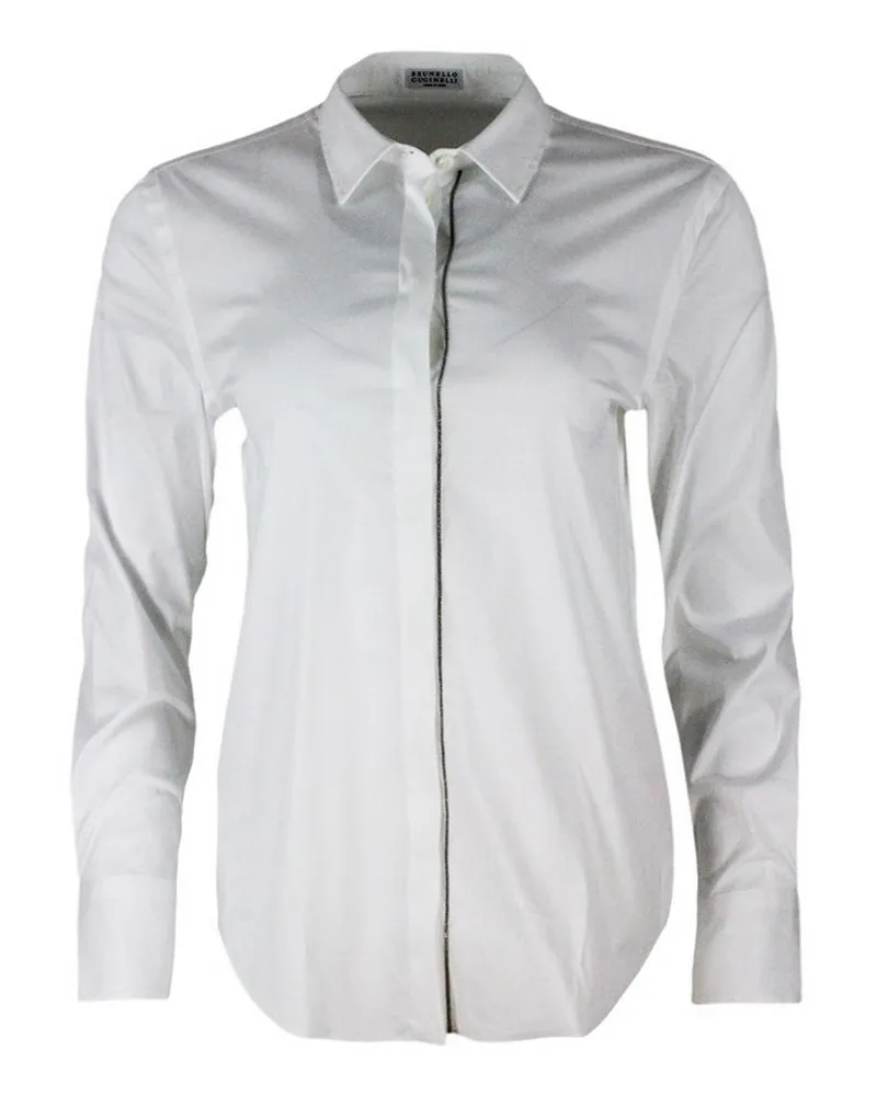 Brunello Cucinelli Hemd - Weiß Weiß