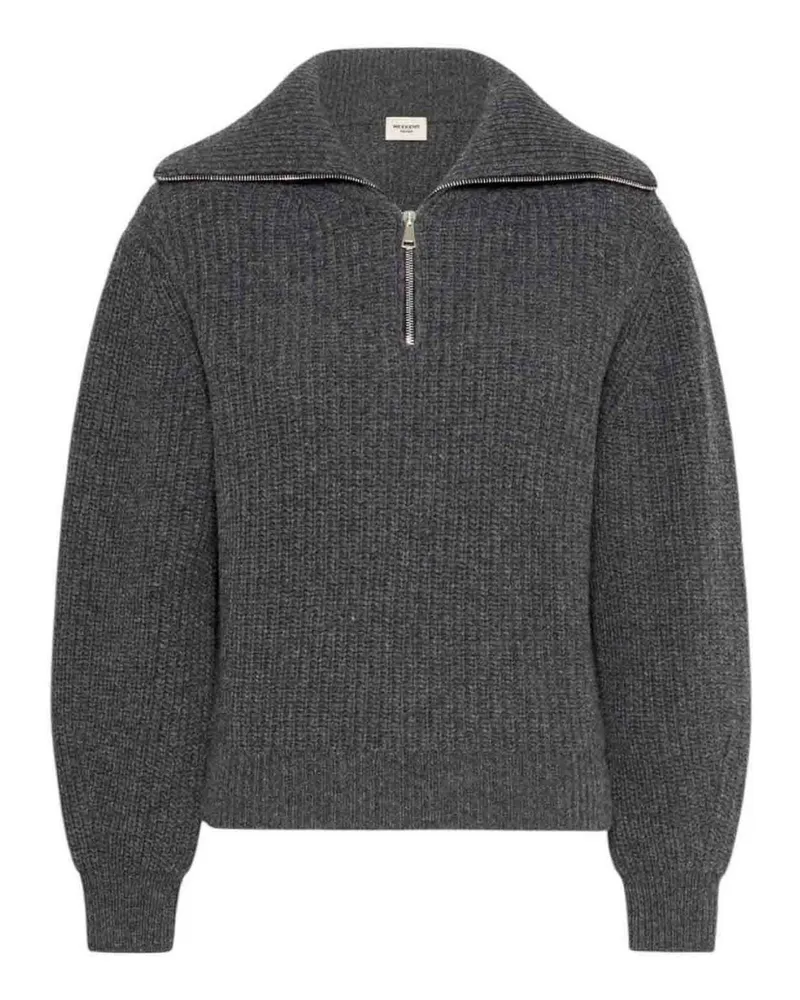Max Mara Rollkragenpullover - Grau Grau