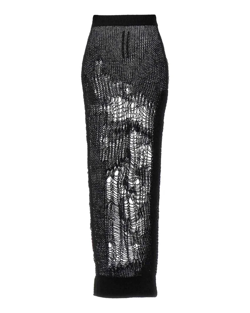 Rick Owens Midirock - Schwarz Schwarz