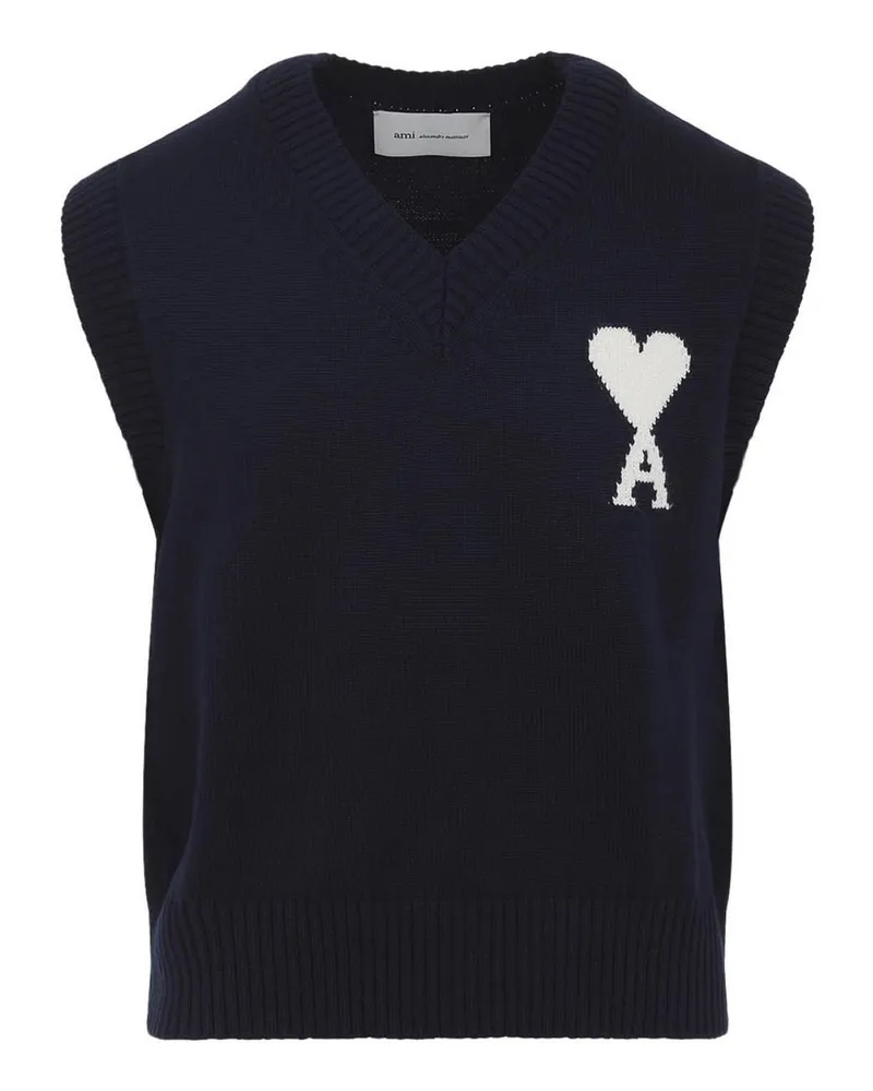 AMI Paris Weste - Hellbeige Hellbeige