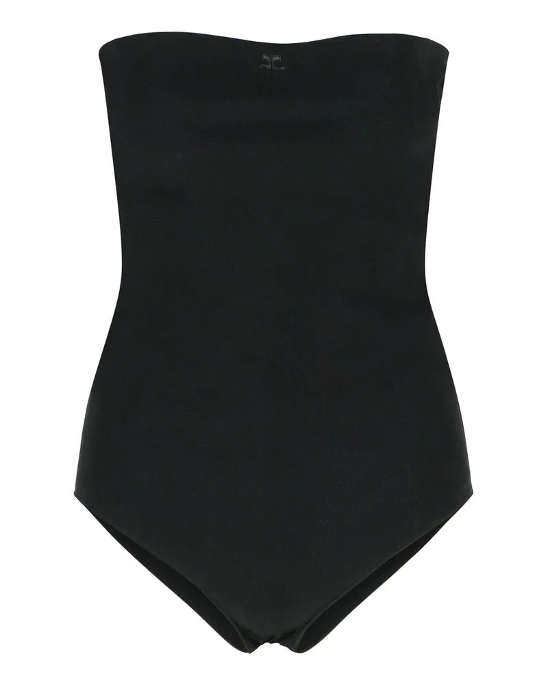 Courrèges Top - Schwarz Schwarz
