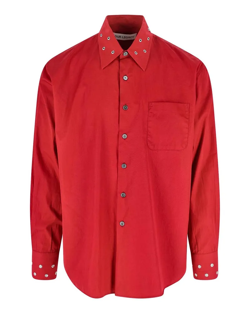 Our Legacy Hemd - Rot Rot