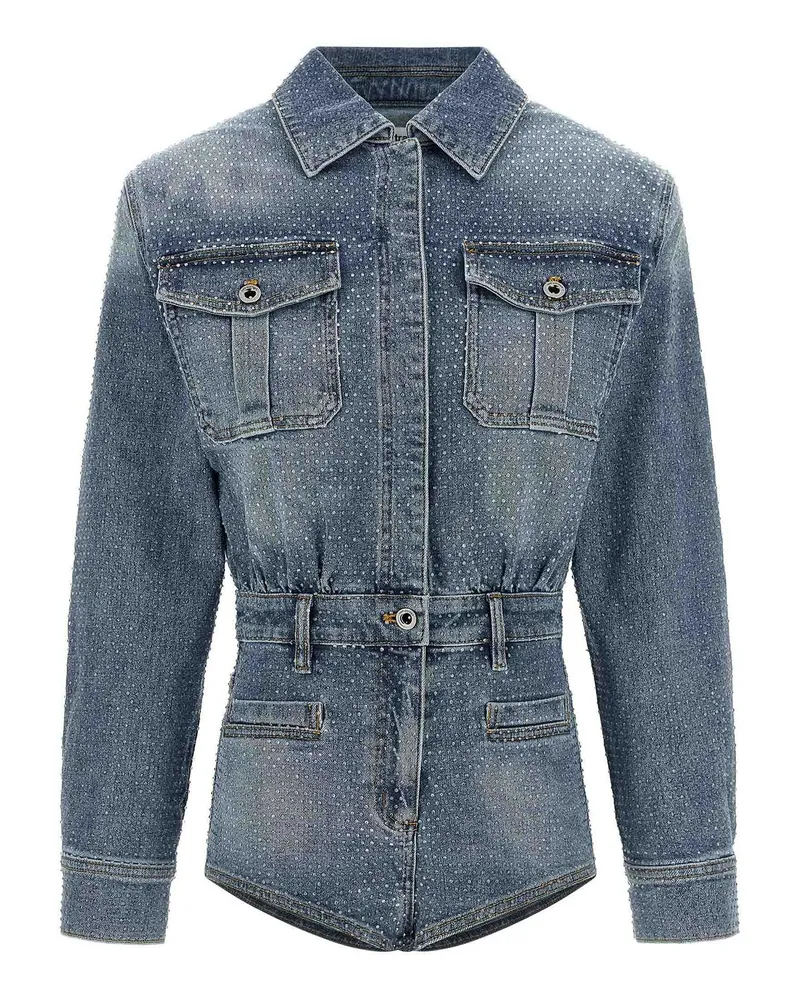 Self-Portrait Jumpsuit - Blau Blau