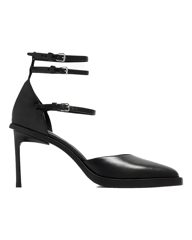 Ann Demeulemeester Sandalen - Schwarz Schwarz