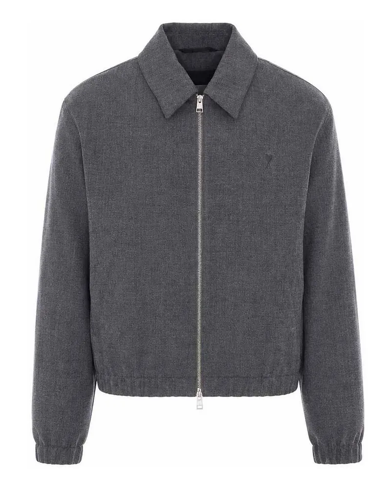 AMI Paris Casualjacke - Grau Grau