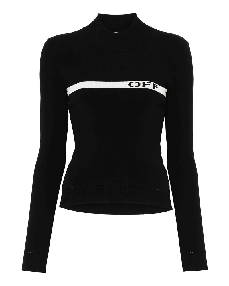 OFF-WHITE Top - Schwarz Schwarz