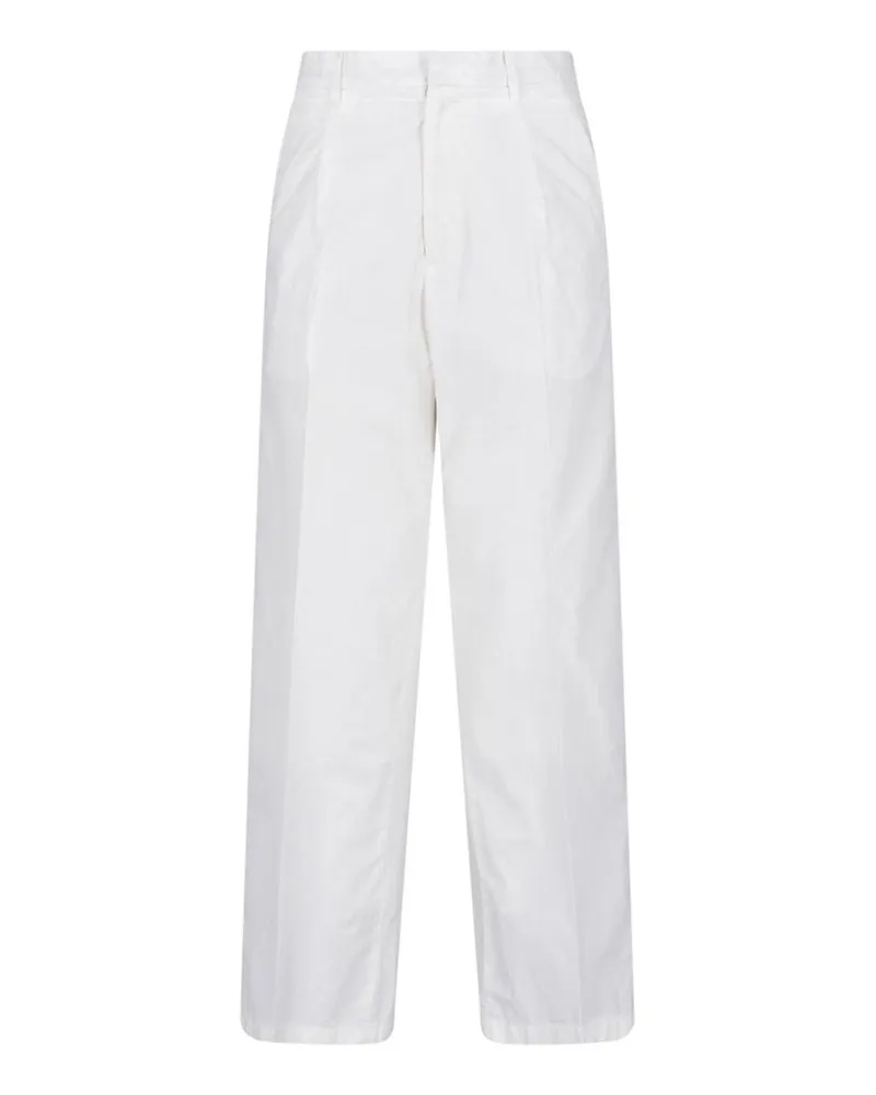 AURALEE Casual Hose - Weiß Weiß