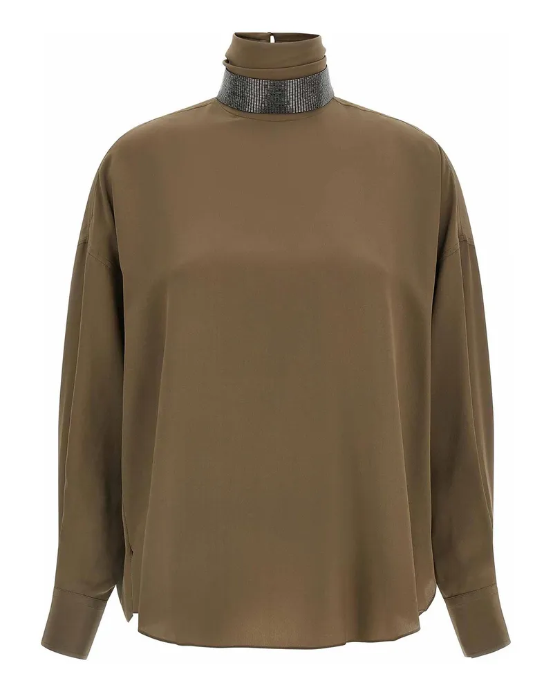 Brunello Cucinelli Bluse - Braun Braun