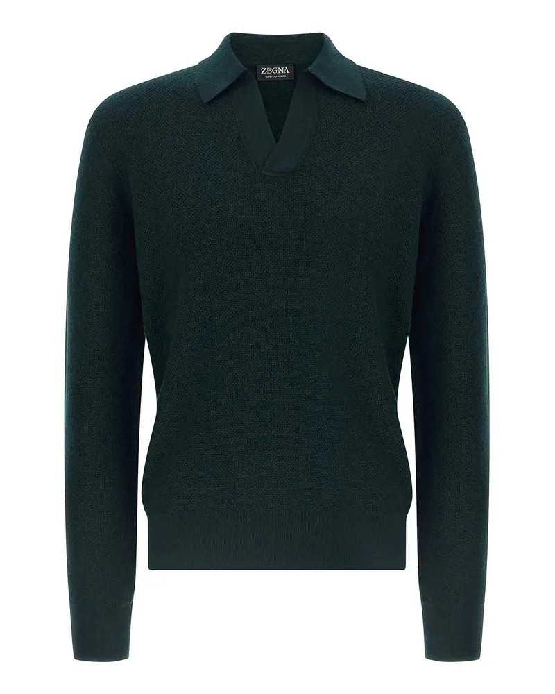 Ermenegildo Zegna Poloshirt - Grün Grün