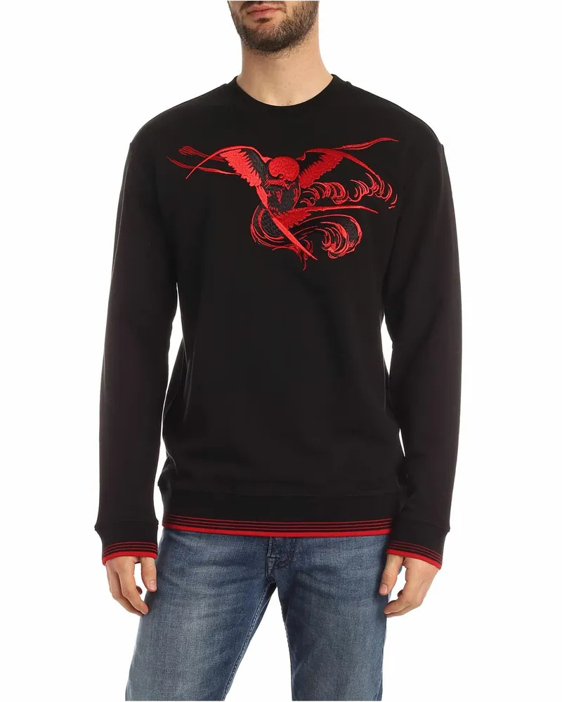 McQ Sweatshirt - Schwarz Schwarz