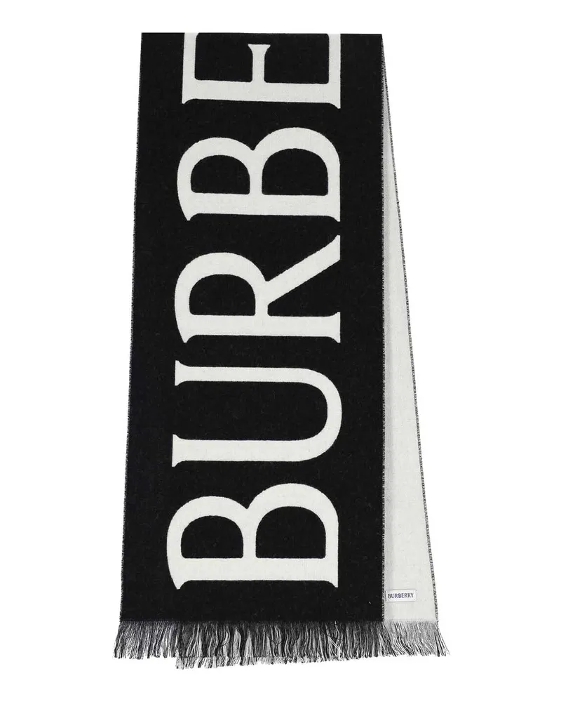 Burberry Schal - Schwarz Schwarz
