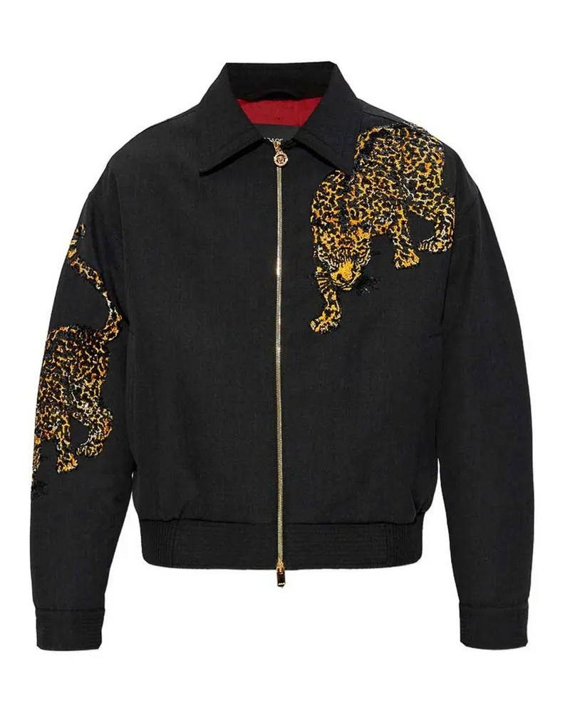 Versace Bomberjacke - Schwarz Schwarz