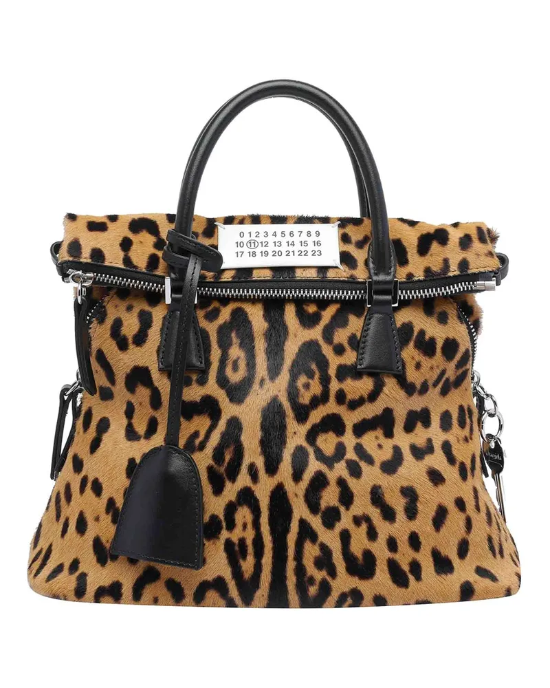 Maison Margiela Shopper - Braun Animal