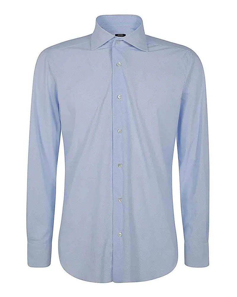BARBA Hemd - Blau Blau