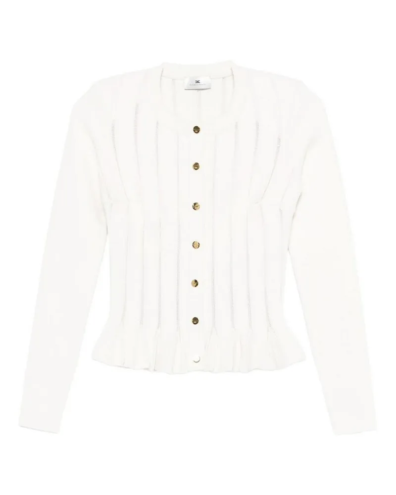 Elisabetta Franchi Cardigan - Weiß Weiß