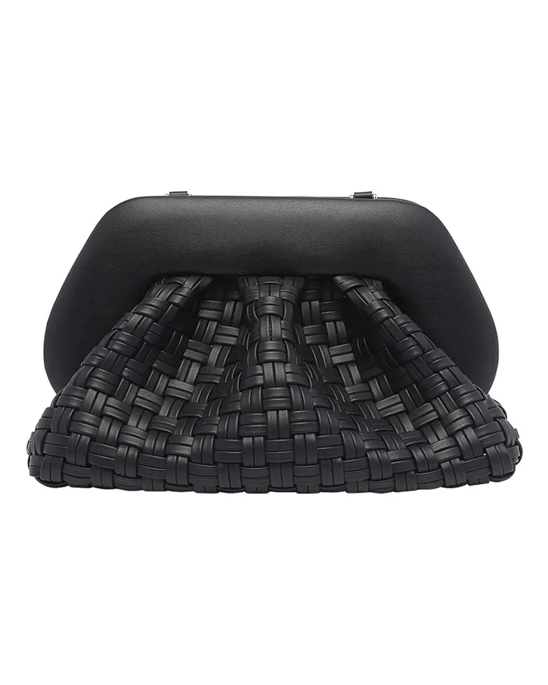 THEMOIRÈ Clutch - Schwarz Schwarz